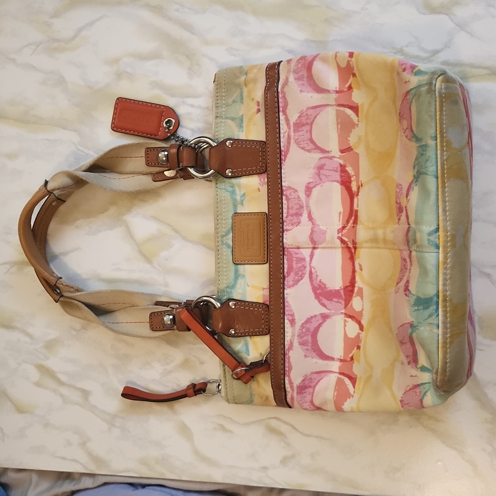 Coach Legacy Small Tote. Multi-colored